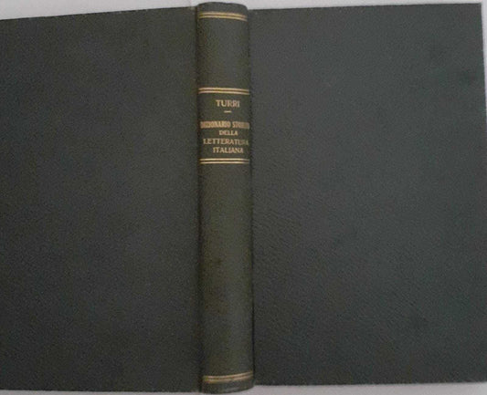 Dizionario storico manuale della letteratura italiana (1000-1900) - copertina