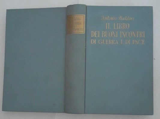 Il libro dei buoni incontri di guerra e di pace - copertina