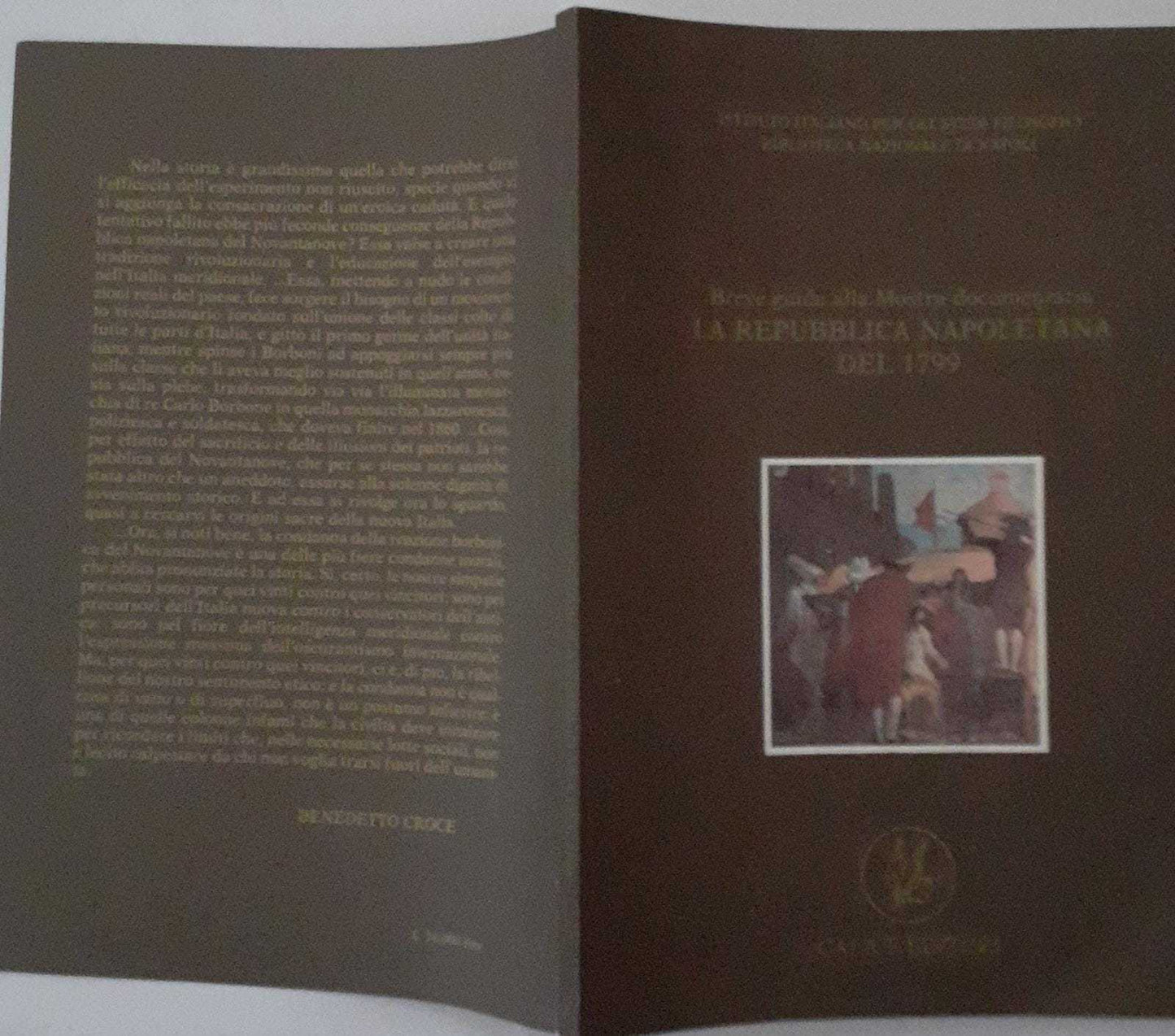 Breve guida alla Mostra documentaria. La Repubblica Napoletana del 1799 - copertina