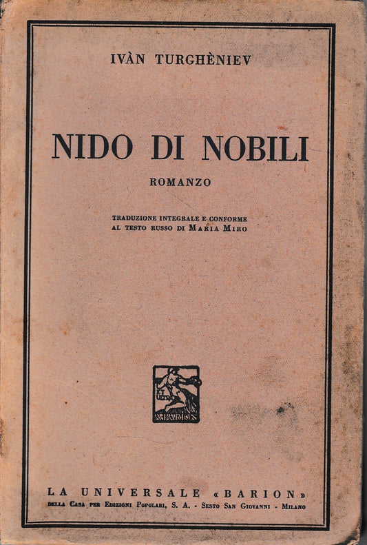 Nido di Nobili - copertina