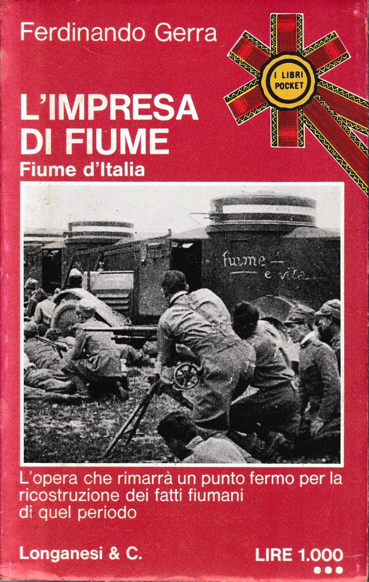 L'impresa di Fiume. Fiume d'Italia, vol. 1° - copertina
