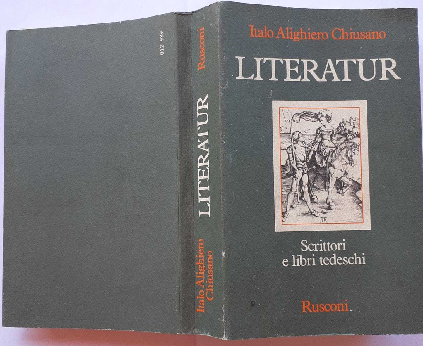 Literatur. Scrittori e libri tedeschi - copertina