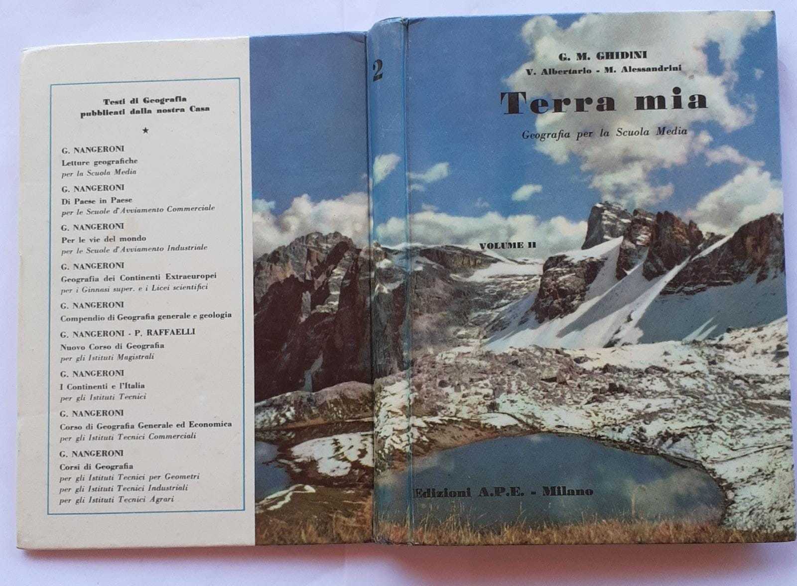 Terra mia. Geografia per la scuola media. Volume II L'Italia - copertina