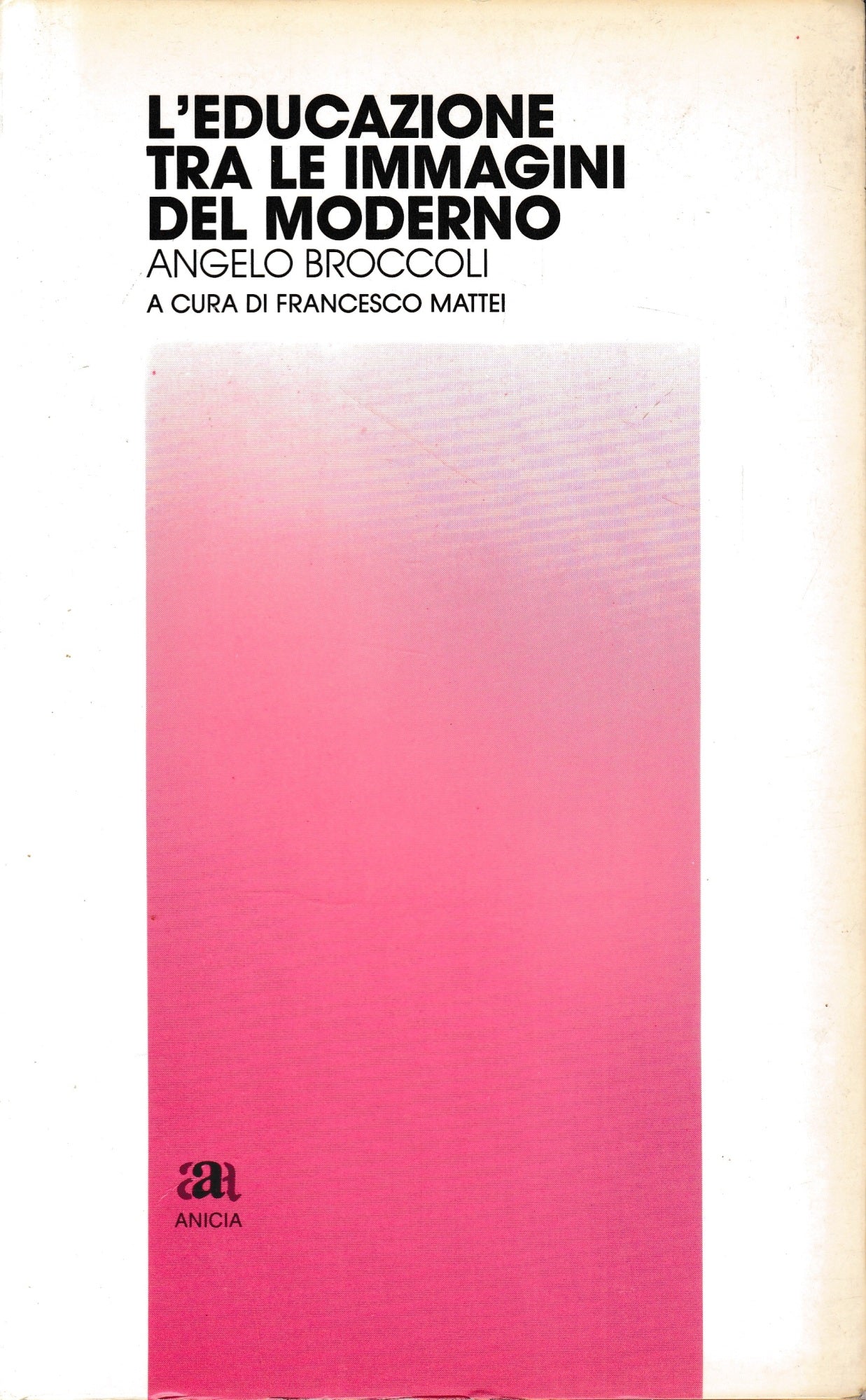 L'educazione tra le immagini del moderno - copertina