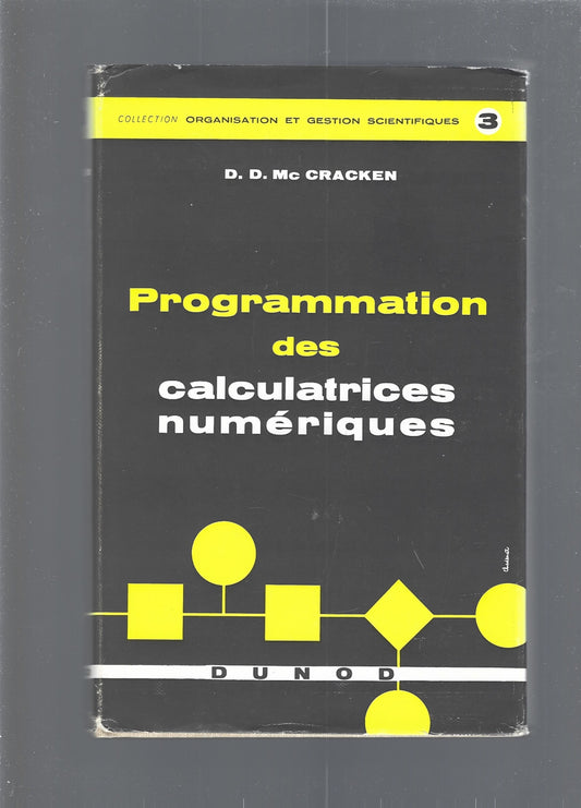 PROGRAMMATION DES CALCULATRICES NUMERIQUES - copertina