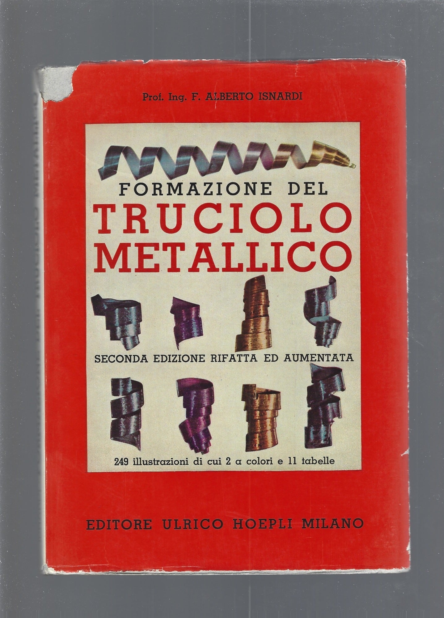 FORMAZIONE DEL TRUCIOLO METALLICO - copertina