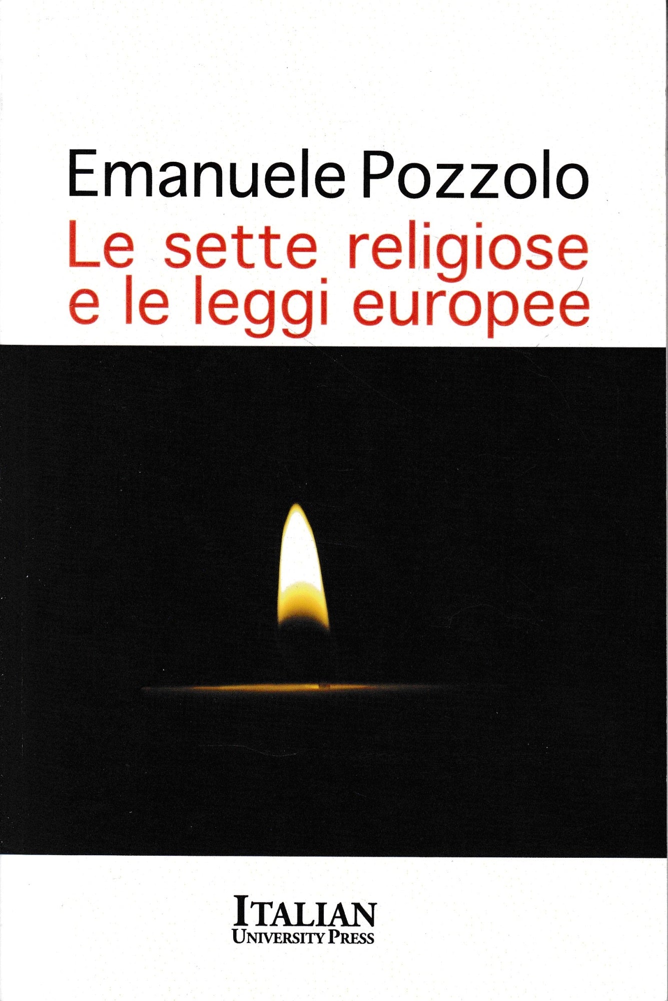 Le sette religiose e le leggi europee - copertina
