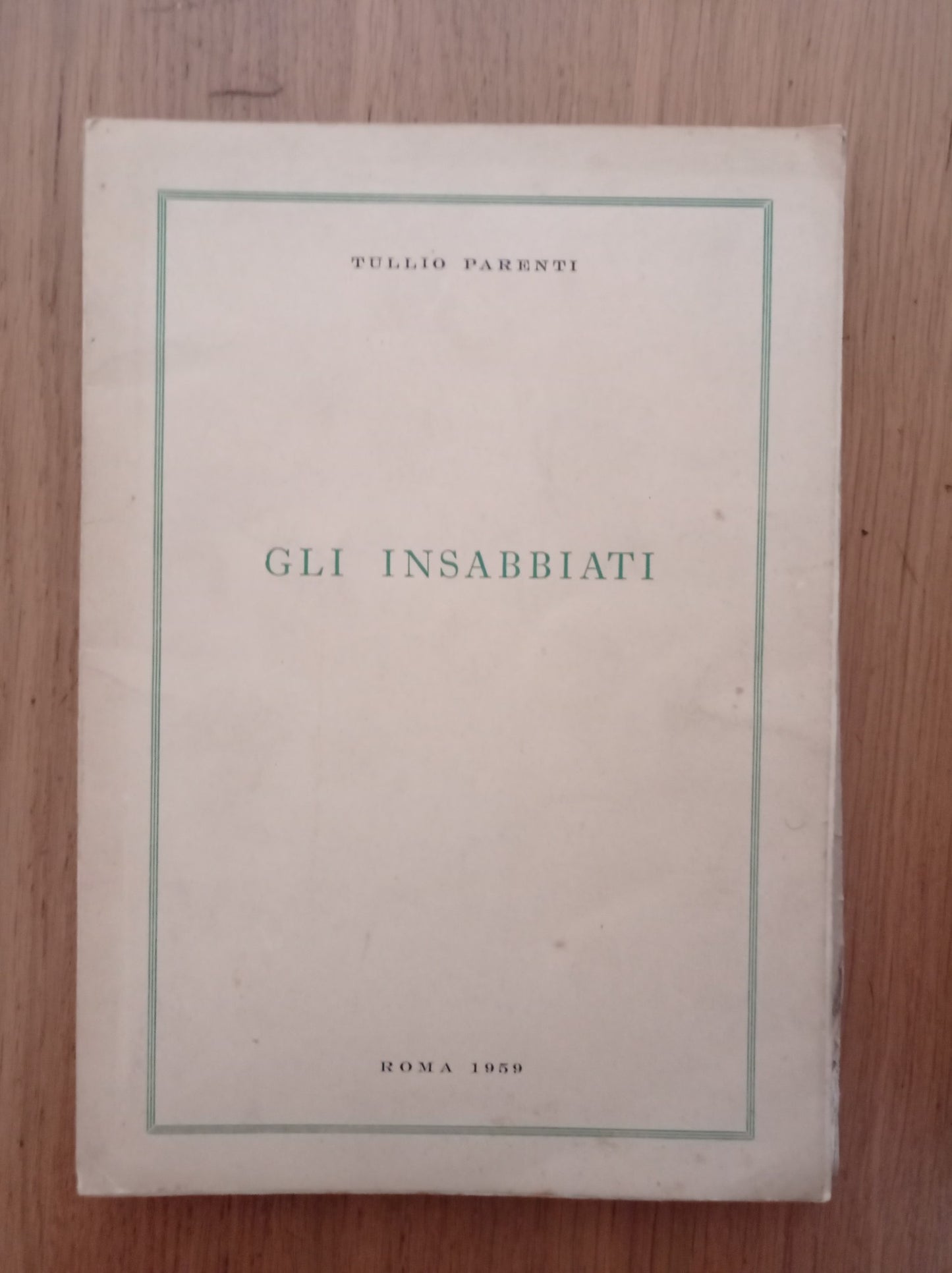 Gli insabbiati - copertina