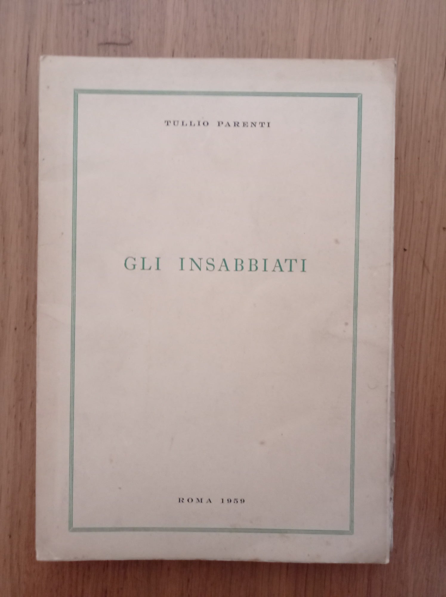 Gli insabbiati - copertina