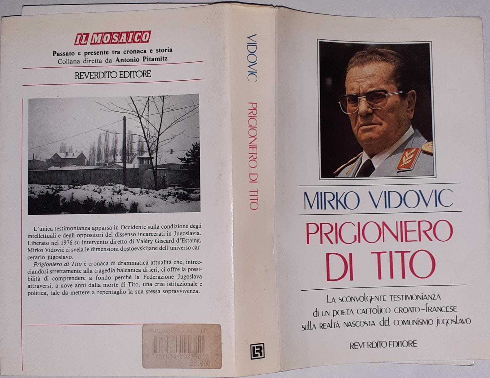 Prigioniero di Tito - copertina