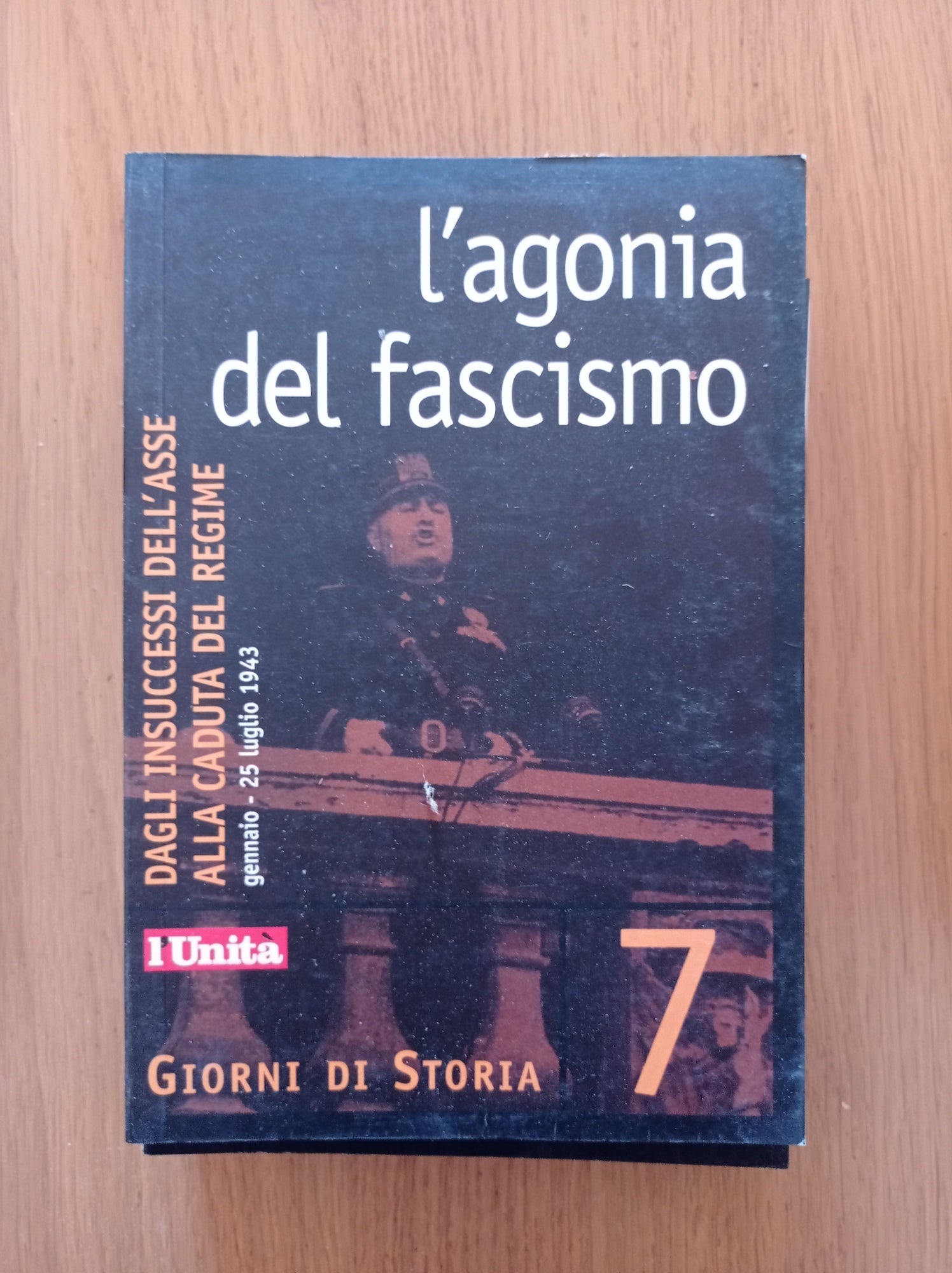 L' agonia del fascismo - copertina