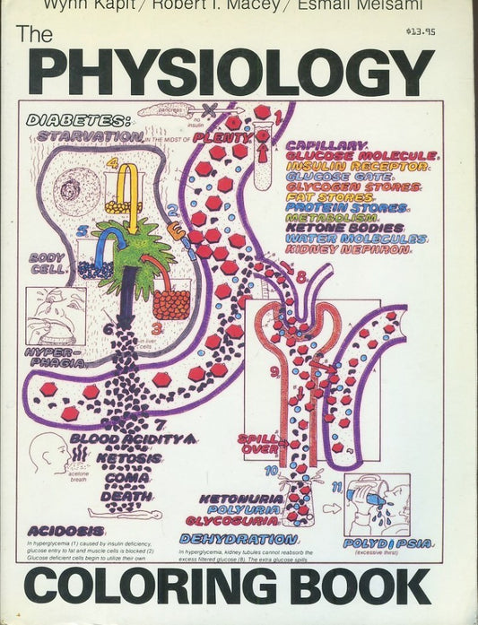 The Physiology Coloring Book - copertina