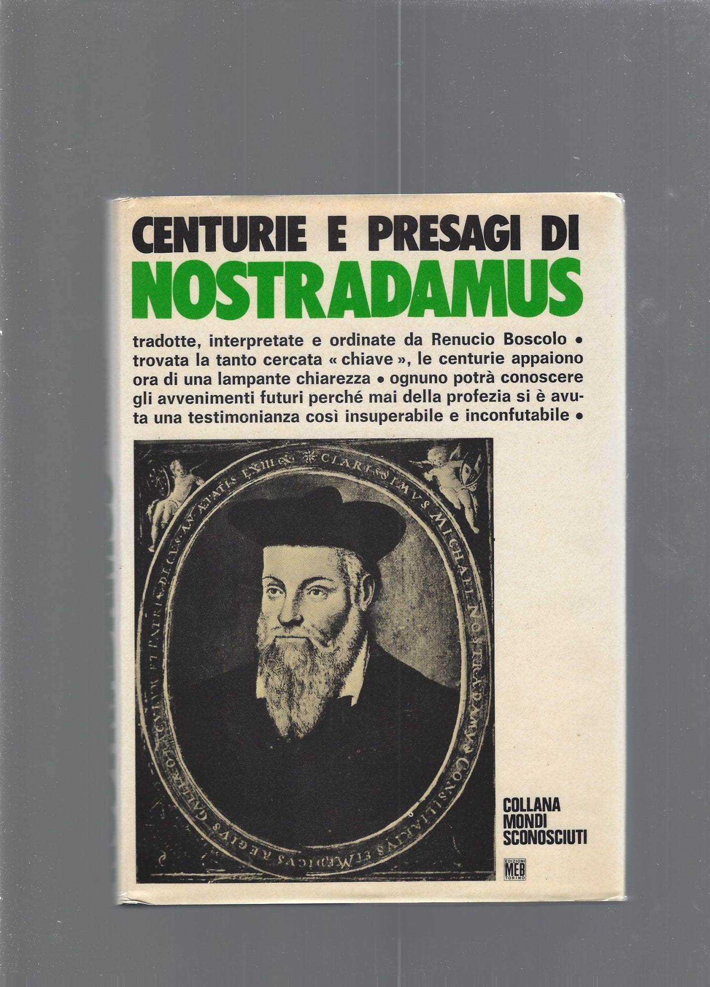 CENTURIE E PRESAGI DI NOSTRADAMUS - copertina