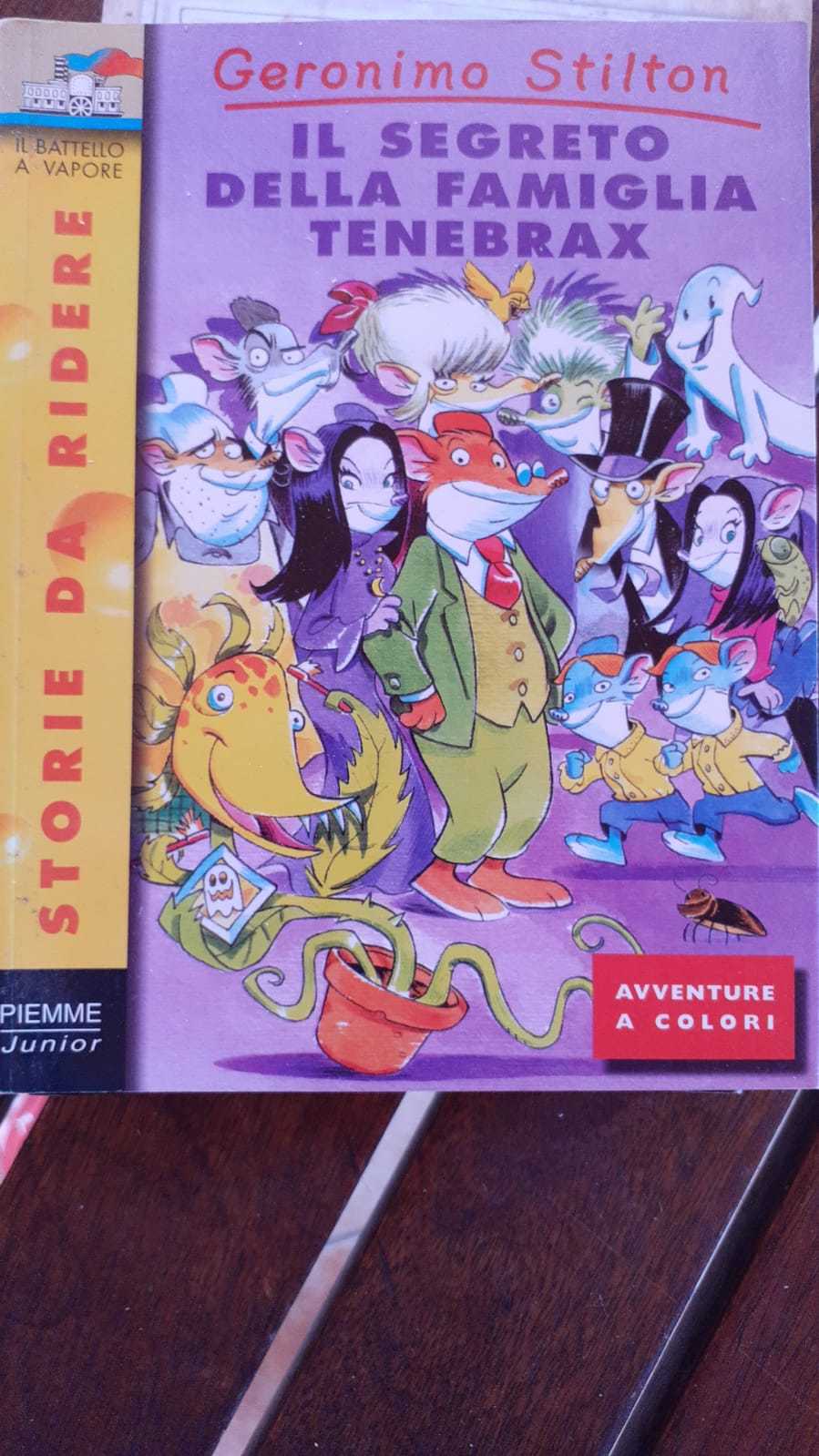 Il segreto della famiglia Tenebrax - copertina