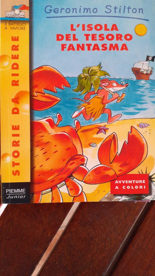 L' isola del tesoro fantasma - copertina