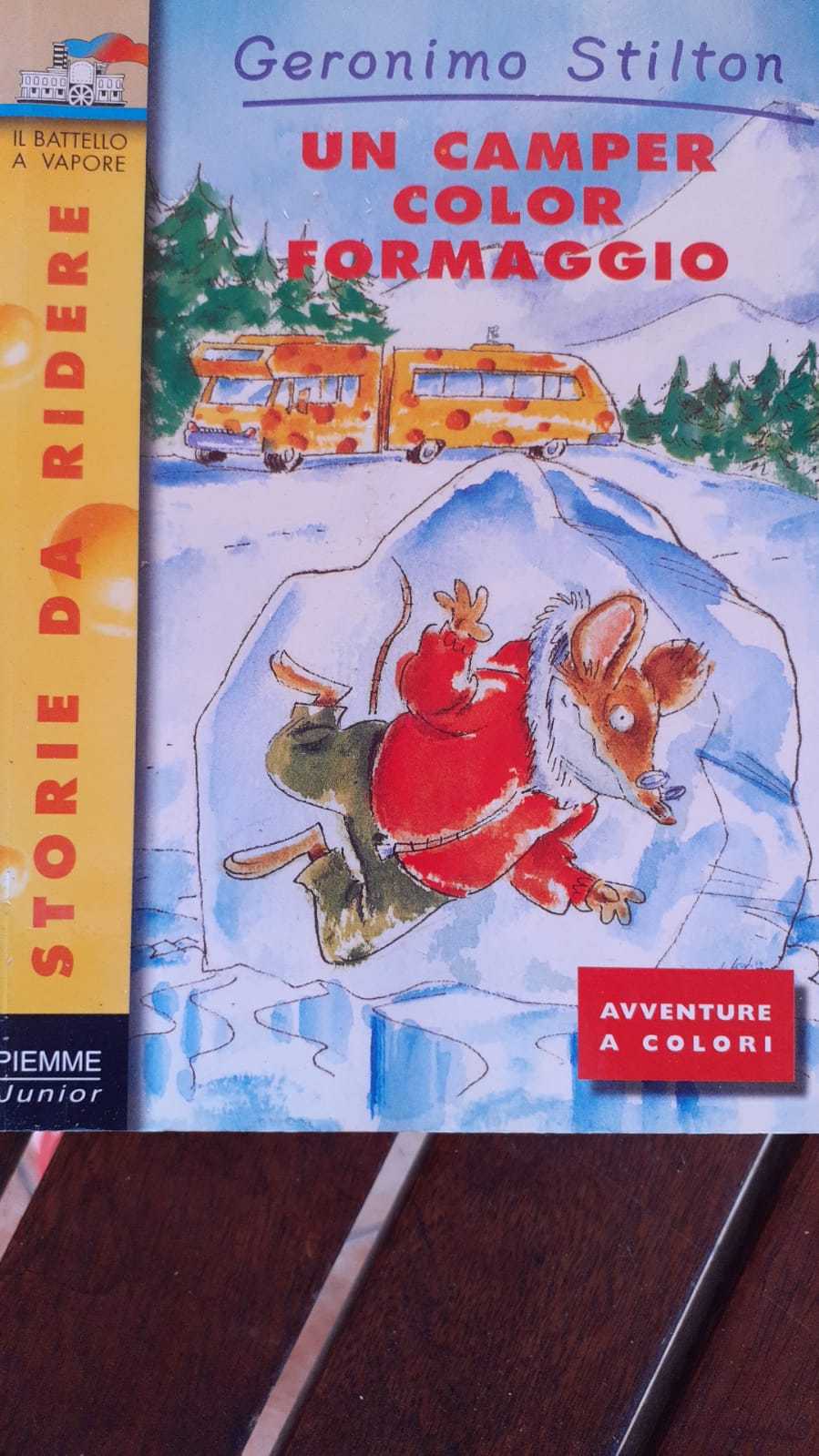 Un camper color formaggio - copertina