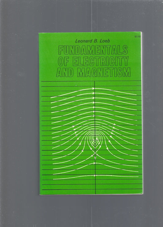 FUNDAMENTALS OF ELECTRICITY AND MAGNETISM - copertina