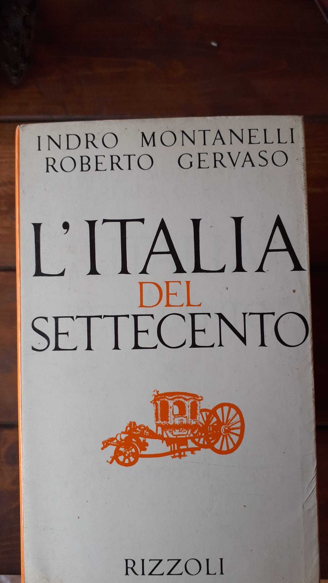 L'italia del settecento - copertina