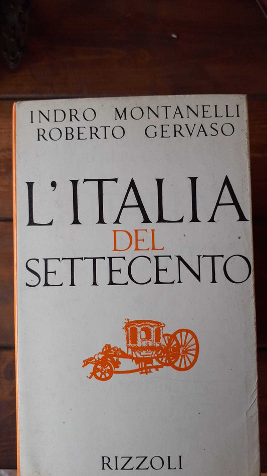 L'italia del settecento - copertina