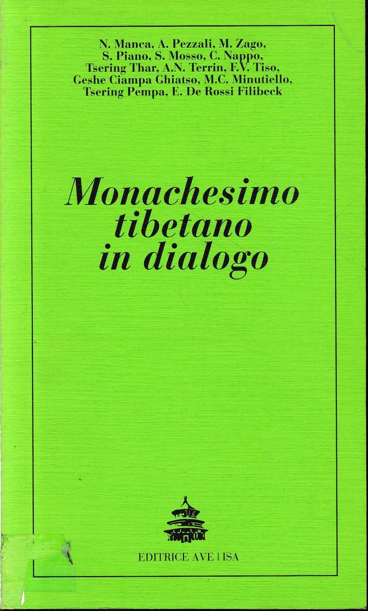 Monachesimo tibetano in dialogo - copertina