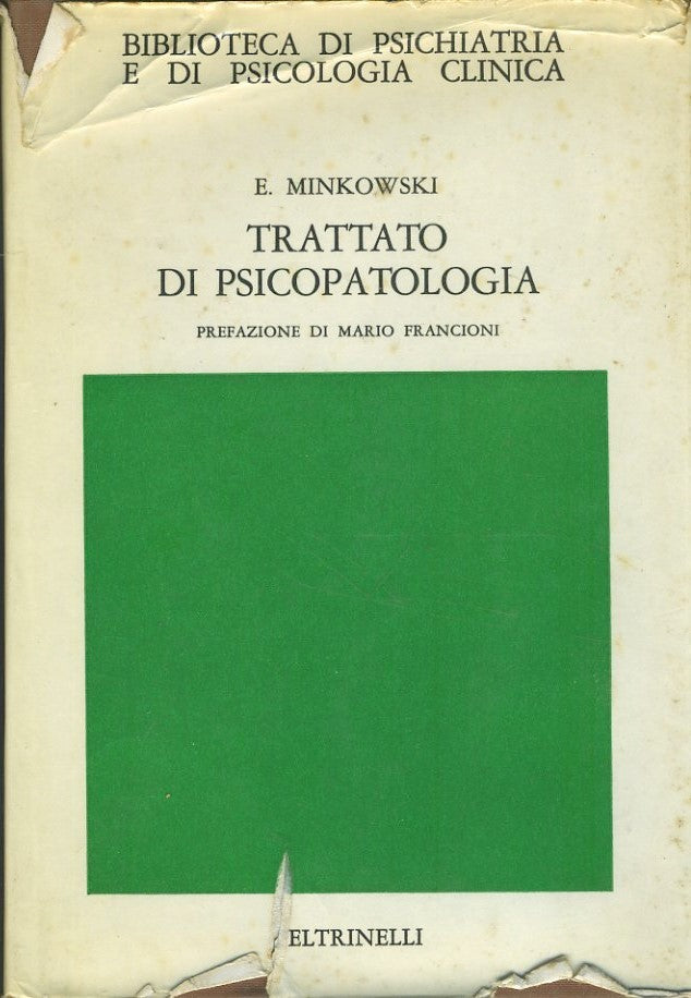 Trattato di psicopatologia - copertina