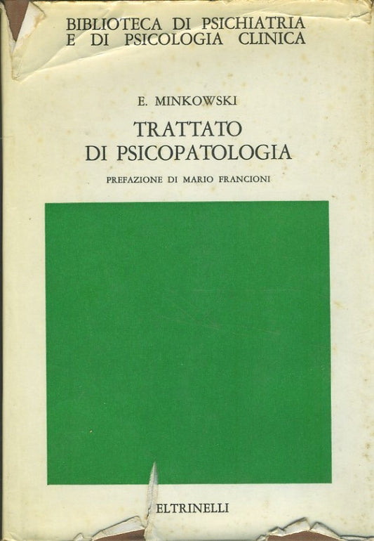 Trattato di psicopatologia - copertina