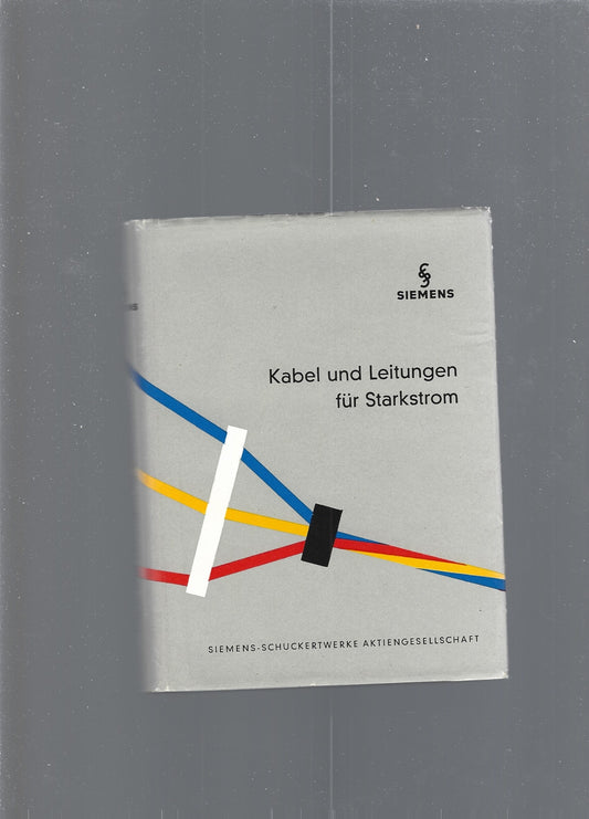KABEL UND LEITUNGEN FUR STARKSTROM - copertina