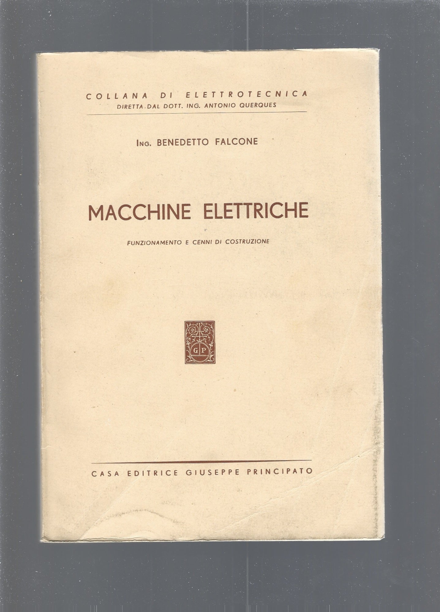 Macchine elettriche. Funzionamento e cenni di costruzione - copertina