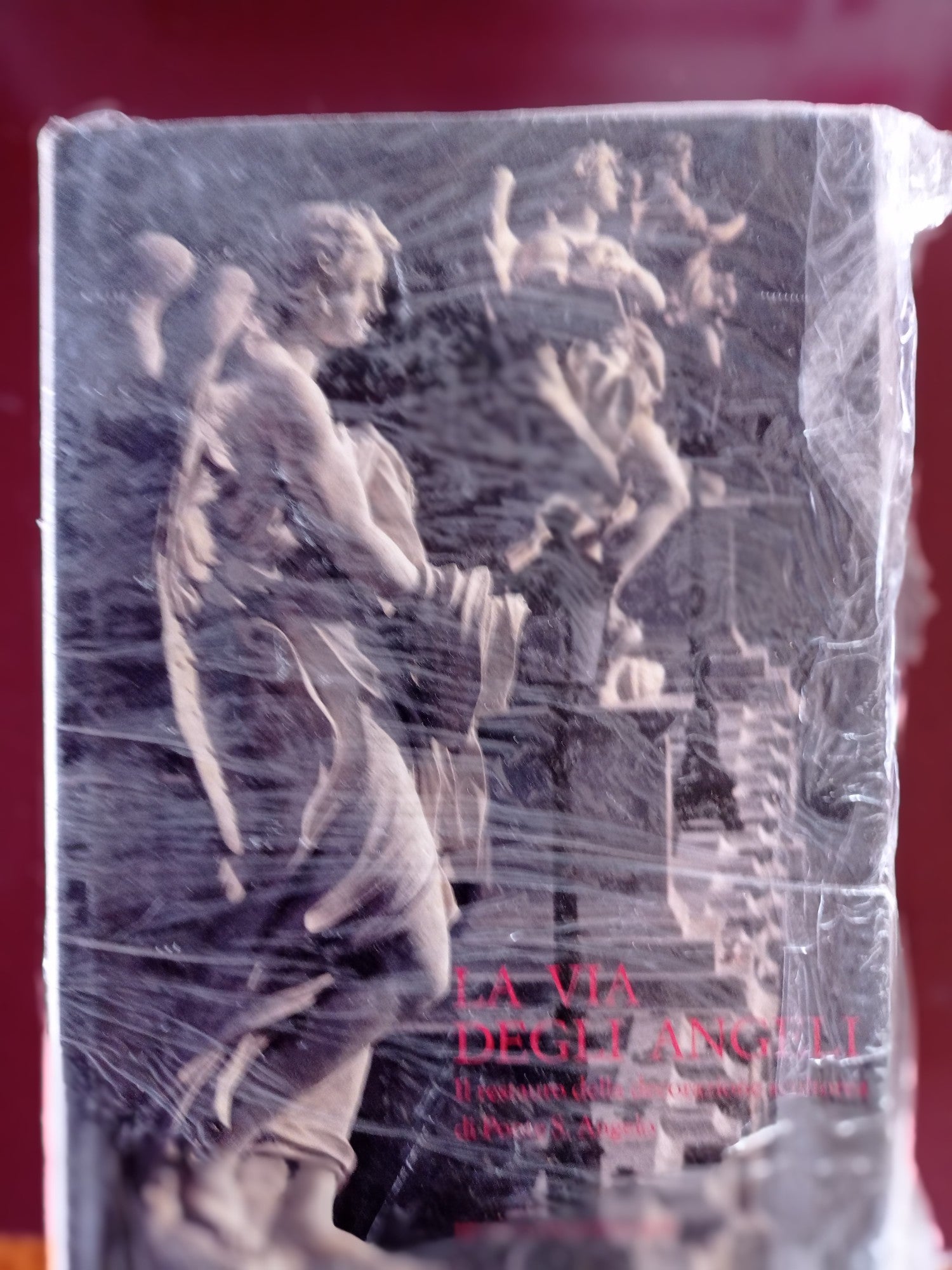 La via degli angeli. Il restauro della decorazione scultorea di Ponte S. Angelo. Ediz. illustrata - copertina