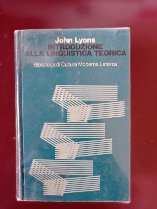 Introduzione alla linguistica teorica - copertina