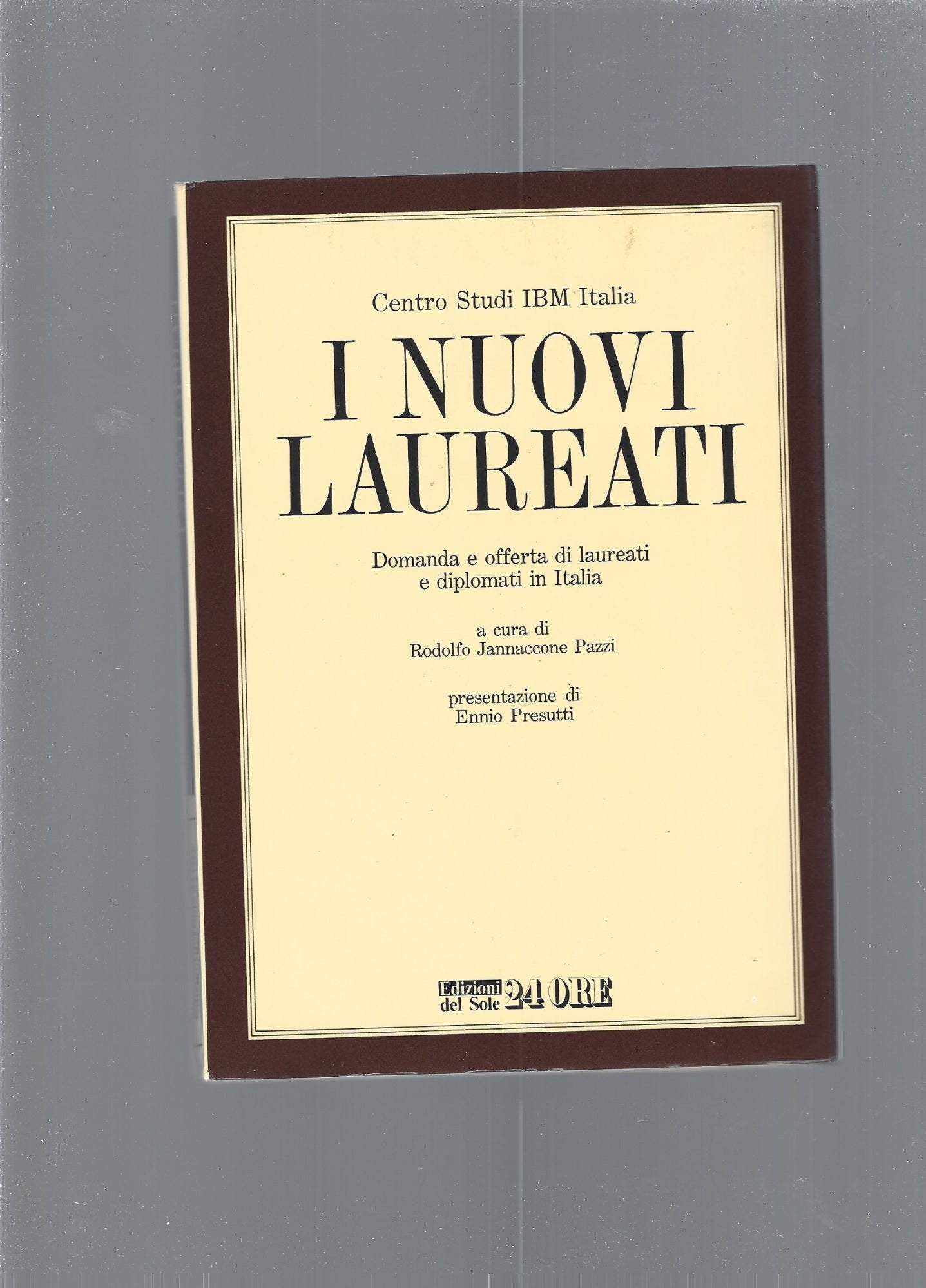 I NUOVI LAUREATI - copertina