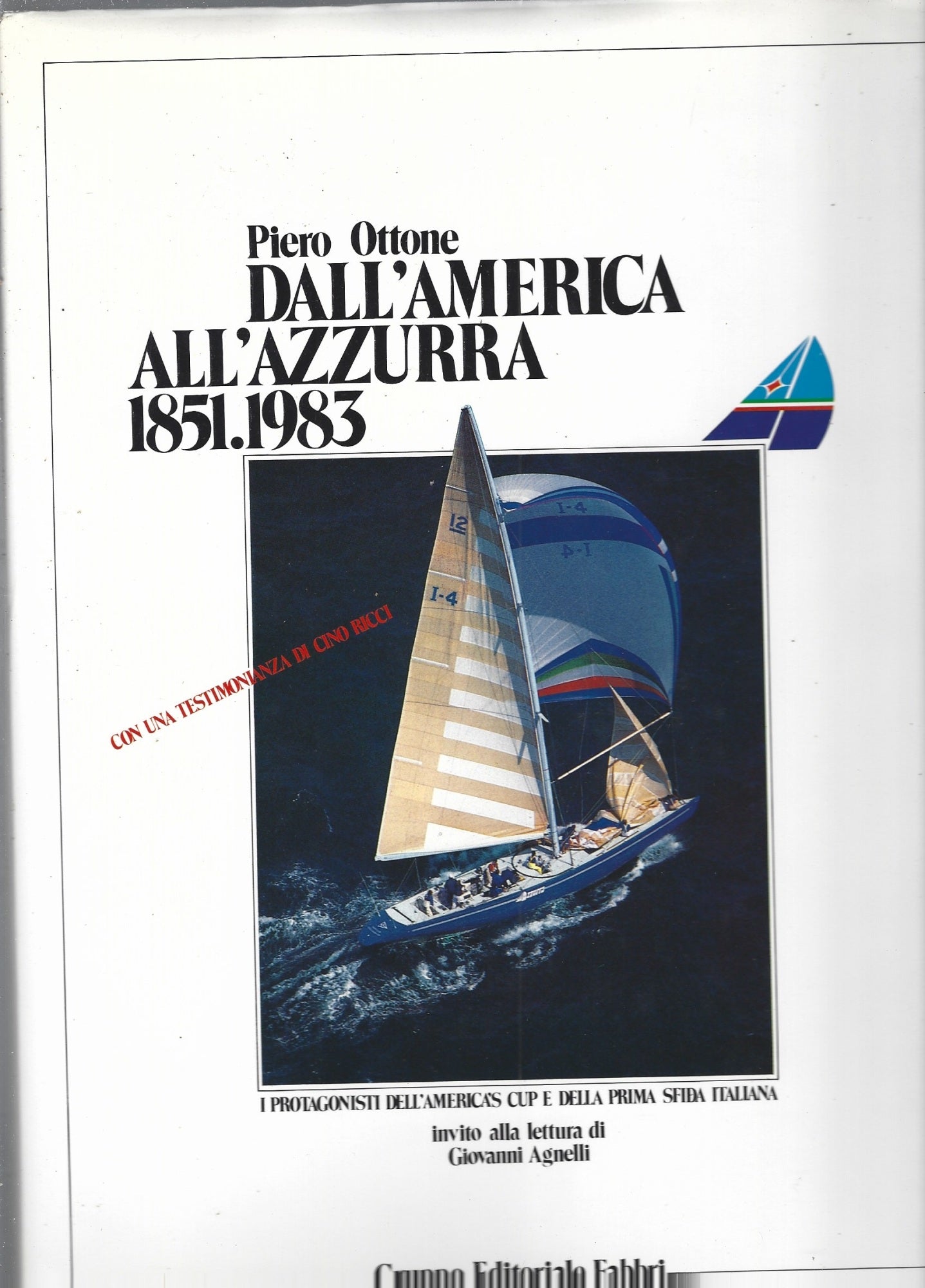 DALL'AMERICA ALL'AZZURRA 1851. 1983 - copertina