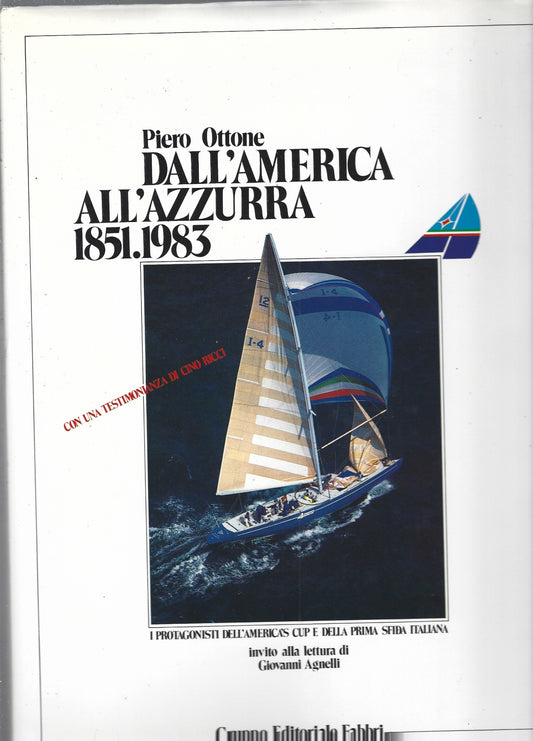DALL'AMERICA ALL'AZZURRA 1851. 1983 - copertina