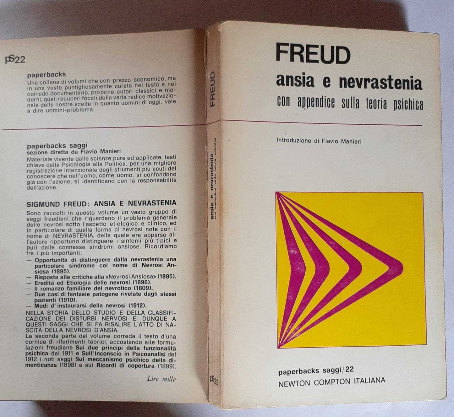 Ansia e nevrastenia con appendice sulla teoria psichica - copertina