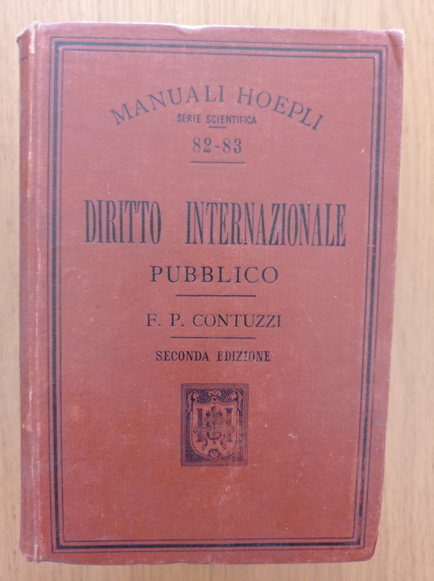Diritto internazionale pubblico - copertina