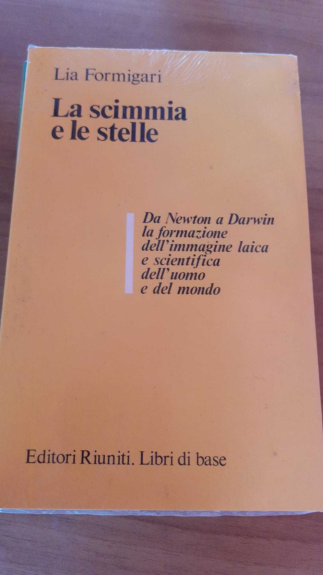 La scimmia e le stelle - copertina