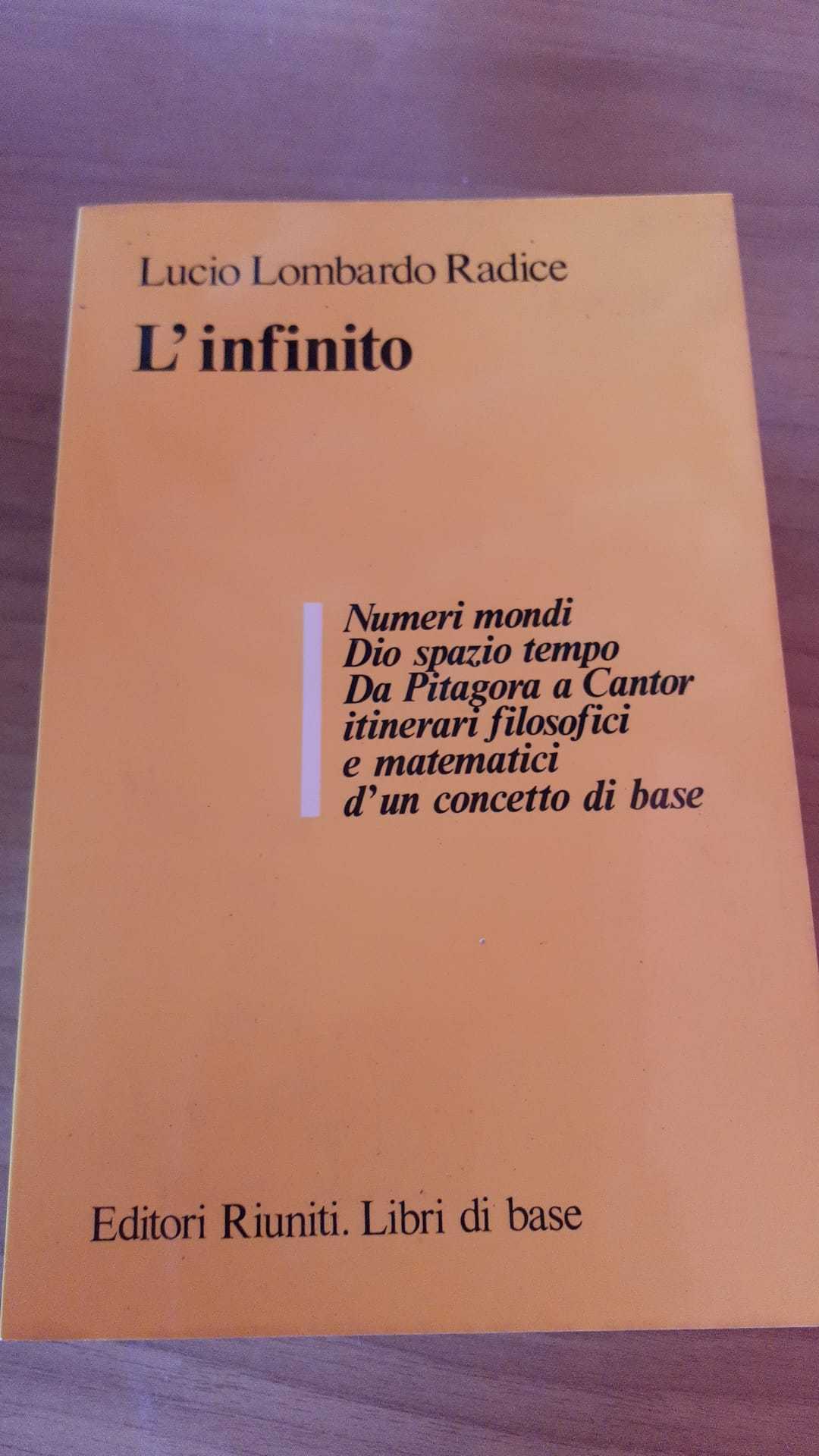 L'infinito - copertina