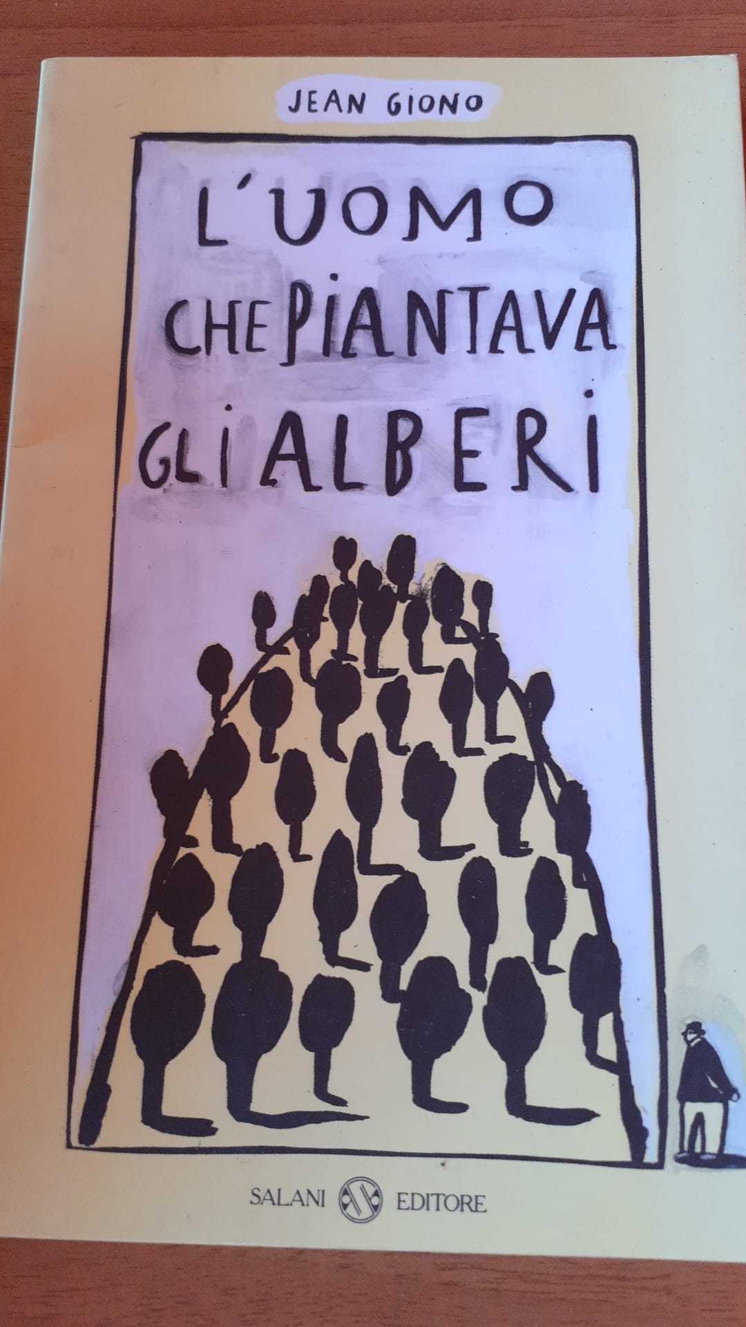 L'uomo che piantava gli alberi - copertina