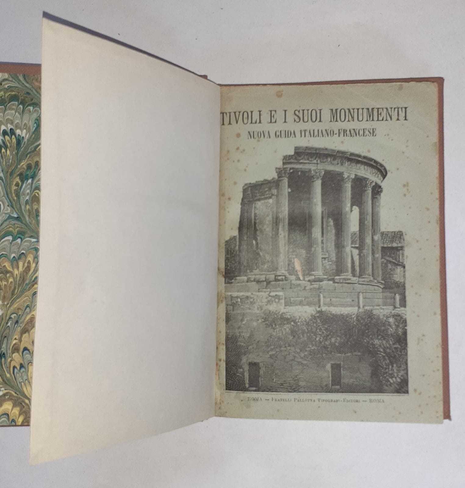 Tivoli e i suoi monumenti. Nuova guida italiano-francese - copertina