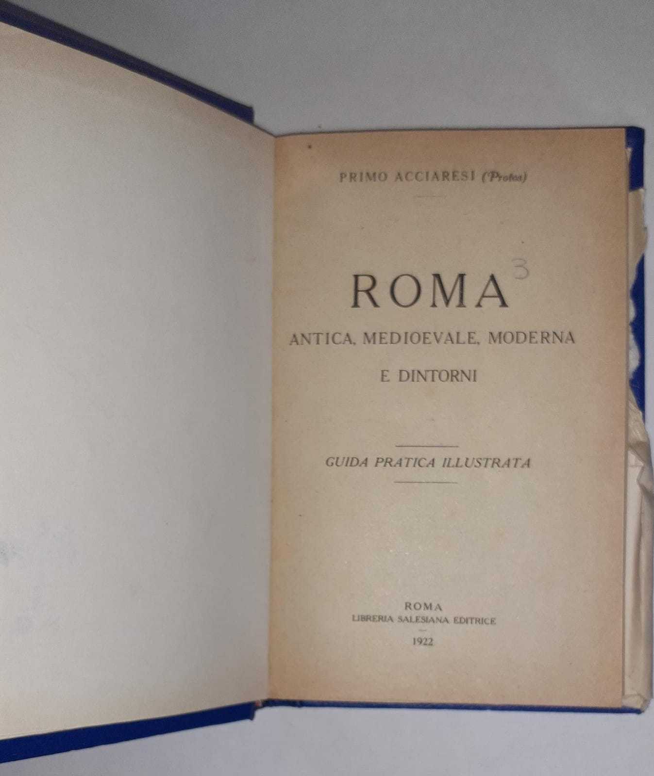 Roma . Antica, medioevale, moderna e dintorni. Guida pratica illustrata. - copertina