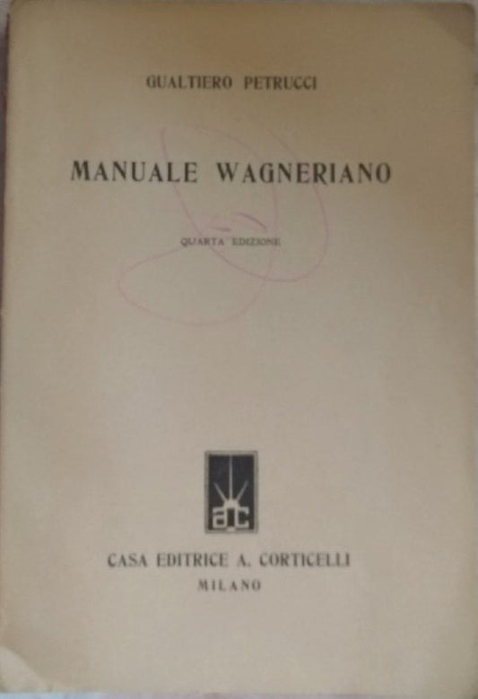 Manuale Wagneriano - copertina