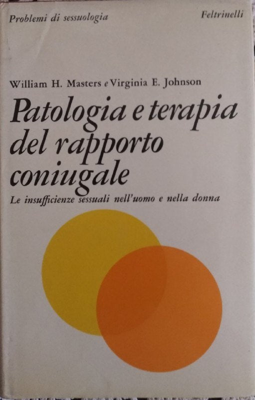 Patologia e terapia del rapporto coniugale - copertina