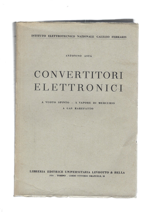 CONVERTITORI ELETTRONICI - copertina