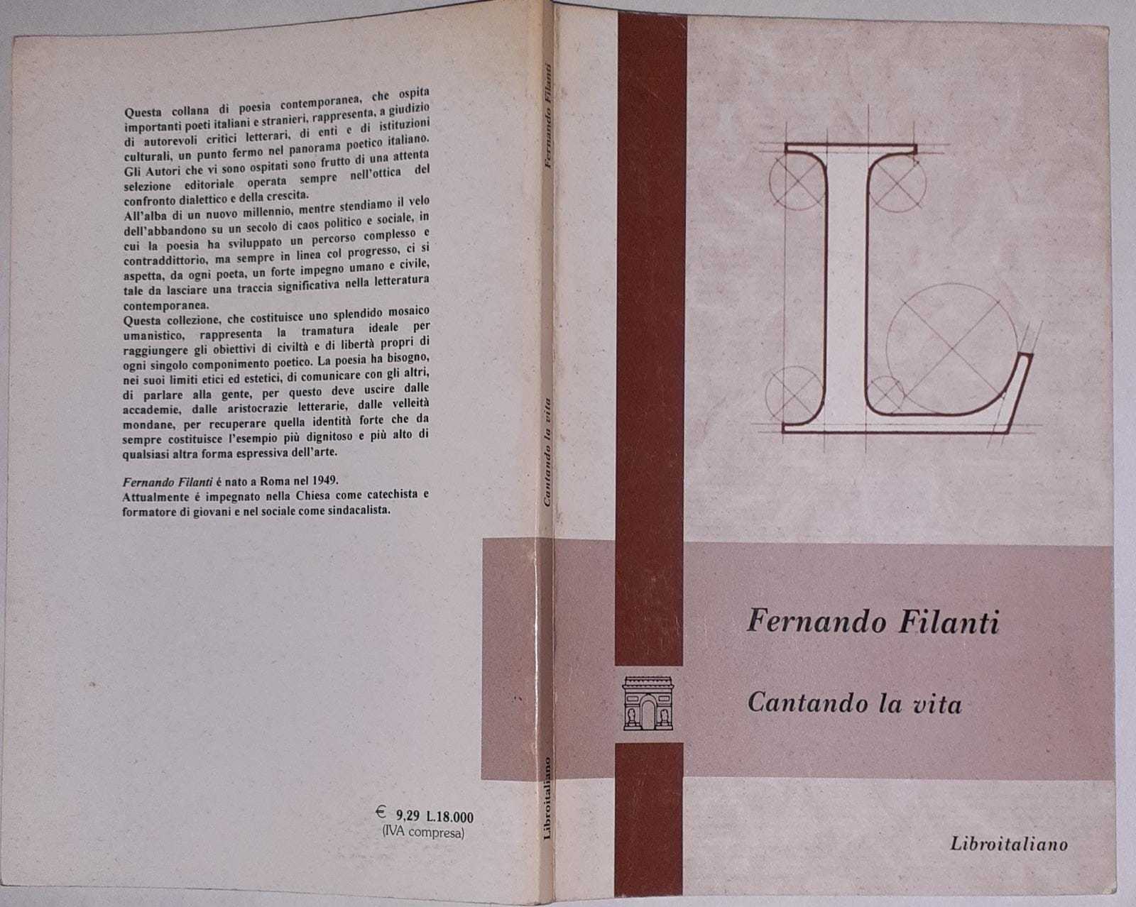 Cantando la vita - copertina