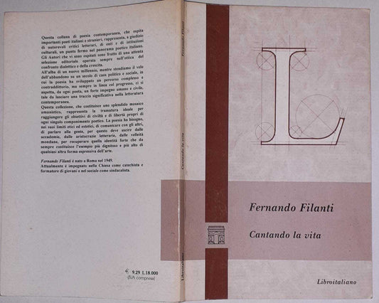 Cantando la vita - copertina