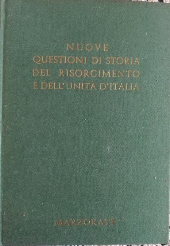 Nuove questioni di storia del Risorgimento e dell'Unità d'Italia - copertina