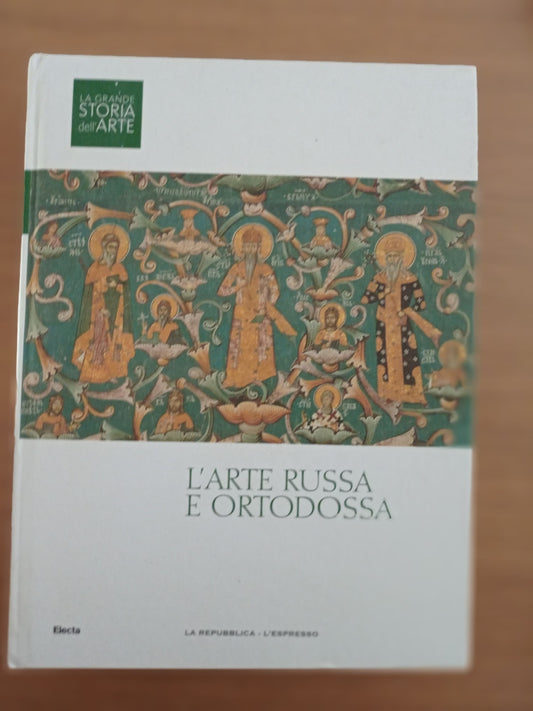 L' arte russa e ortodossa - copertina
