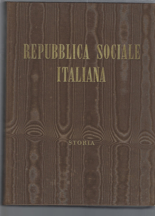 REPUBBLICA SOCIALE ITALIANA - copertina