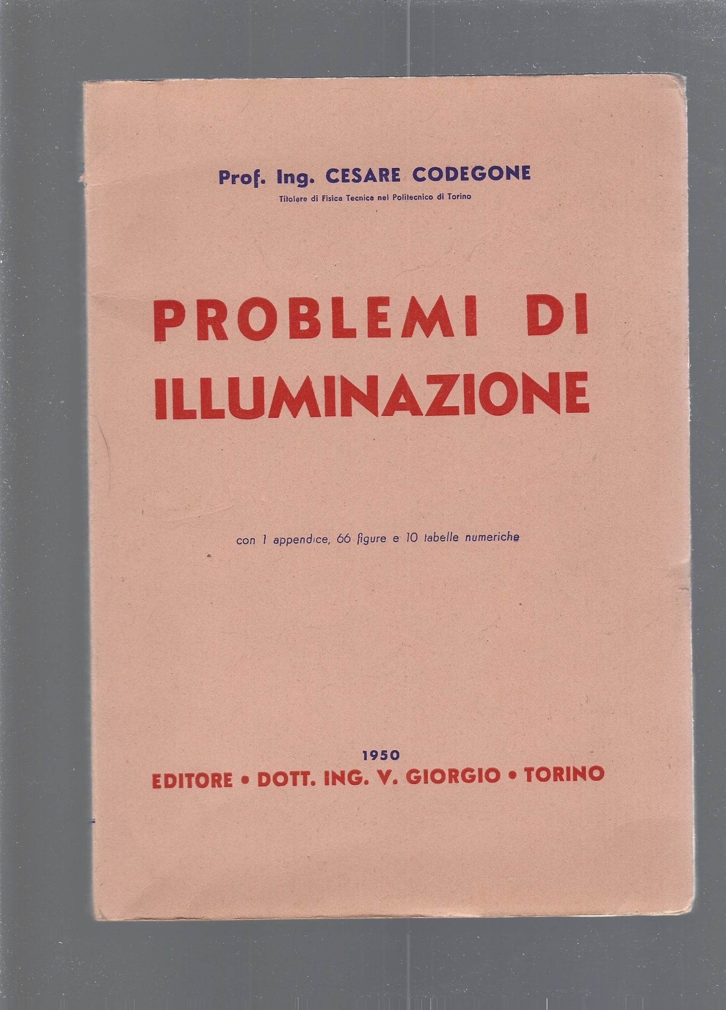 PROBLEMI DI ILLUMINAZIONE - copertina