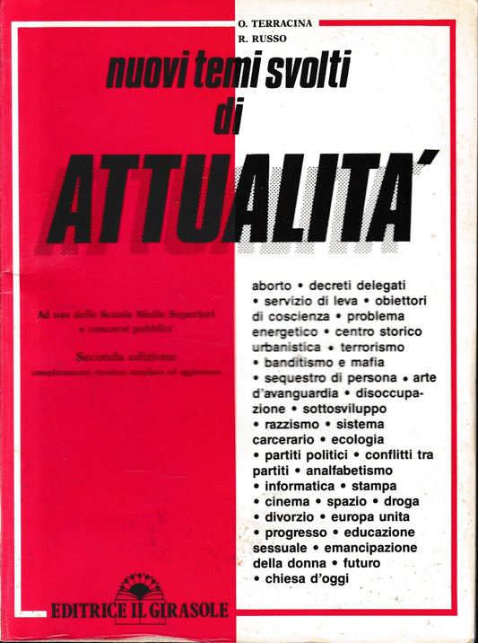 Nuovi temi svolti di attualità - copertina